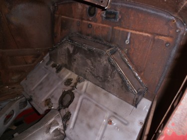 Rebuilding the firewall for more room.JPG